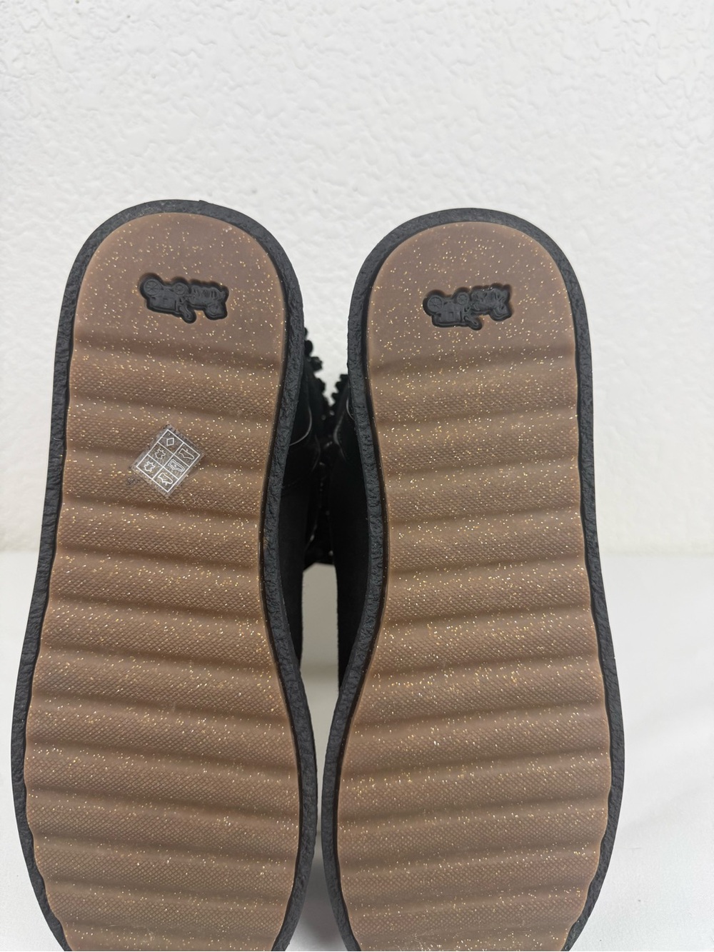 Coach | Roccasin | Shearling Fringe Boots | Black Suede | Women's 9B - Picture 5 of 11